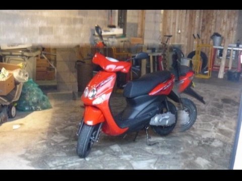 Démonstration de mon scooter : Mbk Ivetto 50cc !