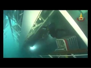 Isola del Giglio - Costa Concordia - VVF sub