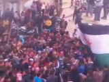فري برس   حماة حي الضاهرية جمعة دعم الجيش الحر الله أكبر 13 1 2012