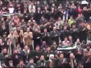 فري برس   حماة صوران جمعة دعم الجيش الحر 13 01 2012 ج1