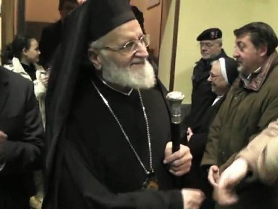 Sant'IGNAZIO visita di Gregorios III
