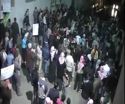 فري برس حماه الحميدية مسائية يالله ارحل يا بشار 14 1 2012