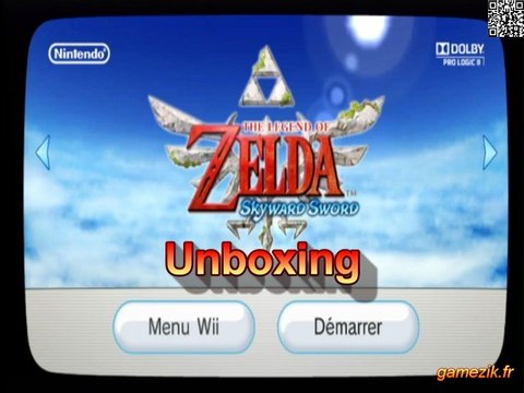 Zelda skyward sword unboxing