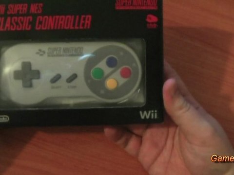 Unboxing pad Snes pour la Wii