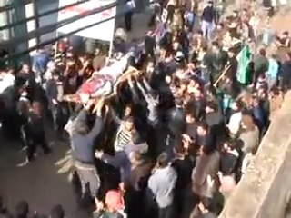 فري برس   زفاف الشهيد غسان أسعد خليل  قميناس 14 1 2012