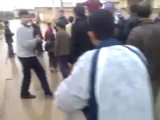 فري برس   ريف حماه   لحايا مظاهرة أحرار 15 01 2012