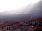 فري برس   ريف دمشق زبداني  قصف المدينة بعد خروج اللجنة مباشرة 15 1 2012