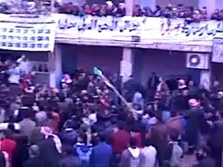 فري برس   حماة كرناز مظاهرة صباحية حاشدة 15 1 2012