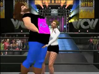 Kathy Crushes Roy's Balls