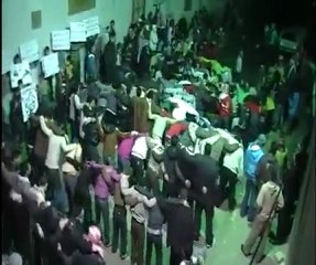 فري برس   حماة مسائية أحرار الحميدة و شكر أمير قطر 15 1 2012