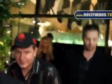 Rick Hilton, Kathy Hilton, Petra Ecclestone cena en Mr. Chows