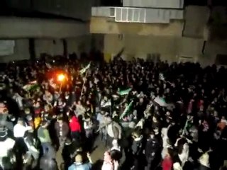 فري برس   حماه باب قبلي   يا حمص حنا معاكي للموت 15 1 2012