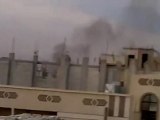 فري برس   حمص حي الرفاعي قصف المنازل بعد العفو العام للكلب بشار 15 1 2012