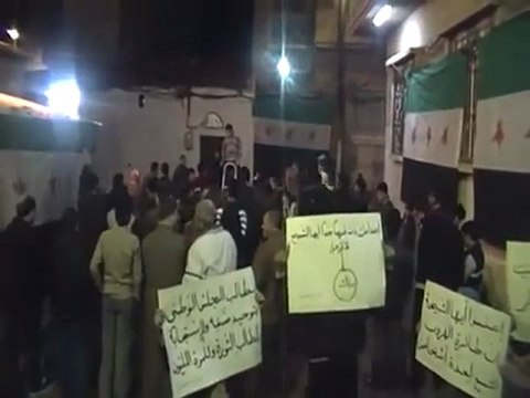 فري برس مسائية حمص حي الصفصافة 15 1 2012