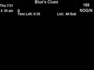 Blue's Clues 02x03 Blue's Senses!