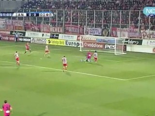 Ξάνθη vs Ολυμπιακός | Το 1-0 από τον Βλαχοδήμο