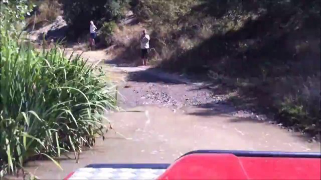video embarquée 4x4 gué road book vibraction espagne aout 2011