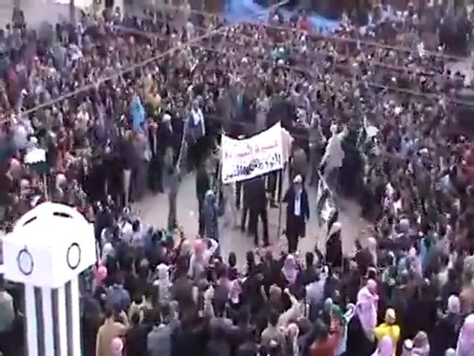 فري برس   حمص تدمر الشعب يريد اعدام بشار 15 1 2012