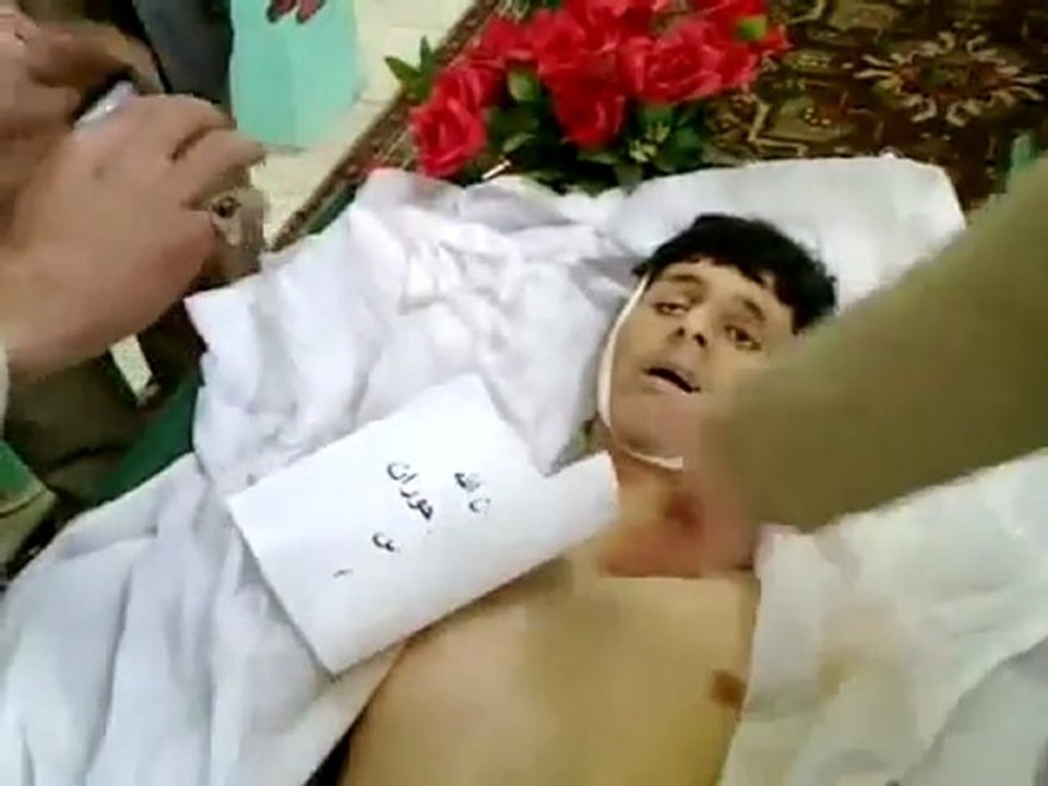 فري برس   درعا كفرشمس الشهيد محمد عبد الرحمن ابوحوران 16 1 2012