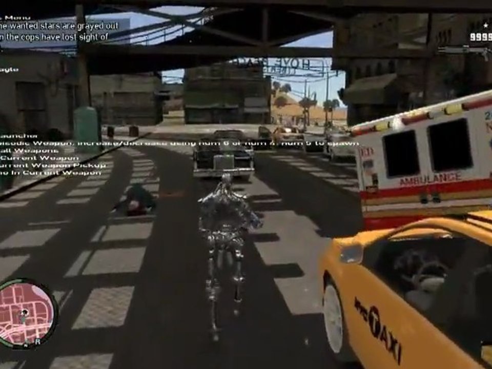 GTA IV - Terminator T-800 Mod