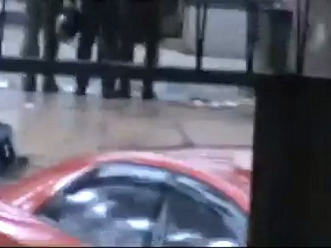 فري برس اللاذقية عناصر حفظ النظام التي حاوطت الصليبة اثناء تواجد اللجنة 16 1 2012