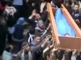 فري برس   تشييع حاشد 3 شهداء في وادي العرب 14 1 2012