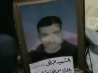 فري برس   حماة الحميدية الشهيد بلال شامية أحد أبطال الجيش الحر  17 1 2012