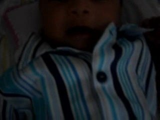 Aaryan wants to talk! (5 Weeks Old)