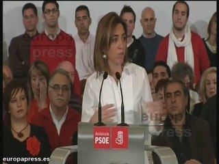 Chacón apela a la unidad del partido
