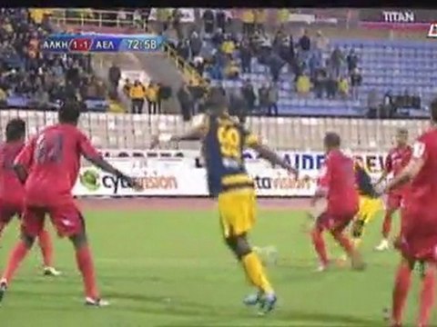 Αλκή-ΑΕΛ 1-2: Γκολ και φάσεις (17η αγ.)