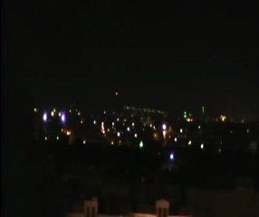 حماه - حميدية - الساعة 2 صباحا اطلاق نار من رشاشات الام...