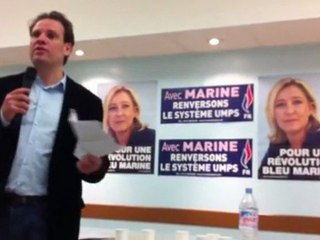 Intervention de Julien Dufour, réunion du 22 janvier 2012 à Boulogne Billancourt.