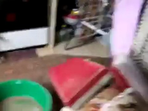 فري برس ريف دمشق الزبداني آثار القصف 17 1 2012