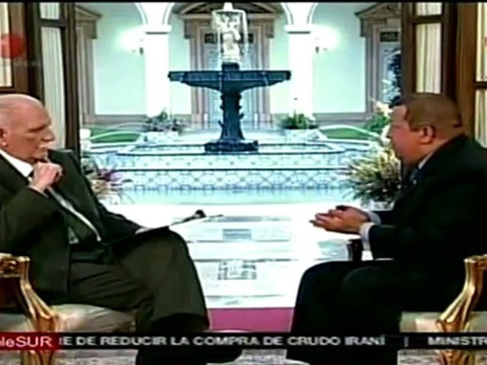 Entrevista al presidente Venezolano Hugo Chávez