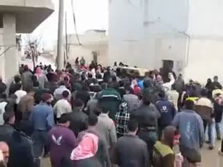 فري برس   تشييع الشهيد سليمان عبد المعين الصالح 17 1 2012