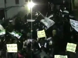 فري برس   جرثومة بقيادة ابو عبدو حمص القرابيص 17 1 2012