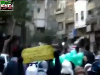 فري برس   ريف دمشق حرائر التل 17 1 2012 ج3