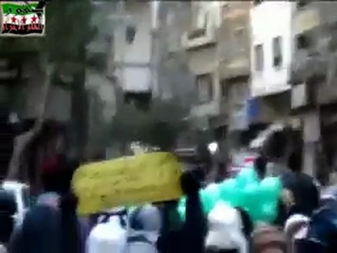 فري برس ريف دمشق حرائر التل 17 1 2012 ج3