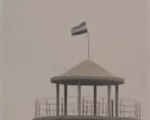 فري برس   علم الثورة السورية يرفرف في سماء مدينة كفربطنا 17 1 2012