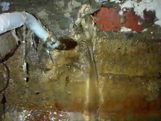 21.01.2012 fuite d'eau froide au Bâtiment 1