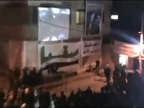 فري برس غوطة دمشق سقبا أحرار الغوطة في سقبا 18 1 2012 ج1