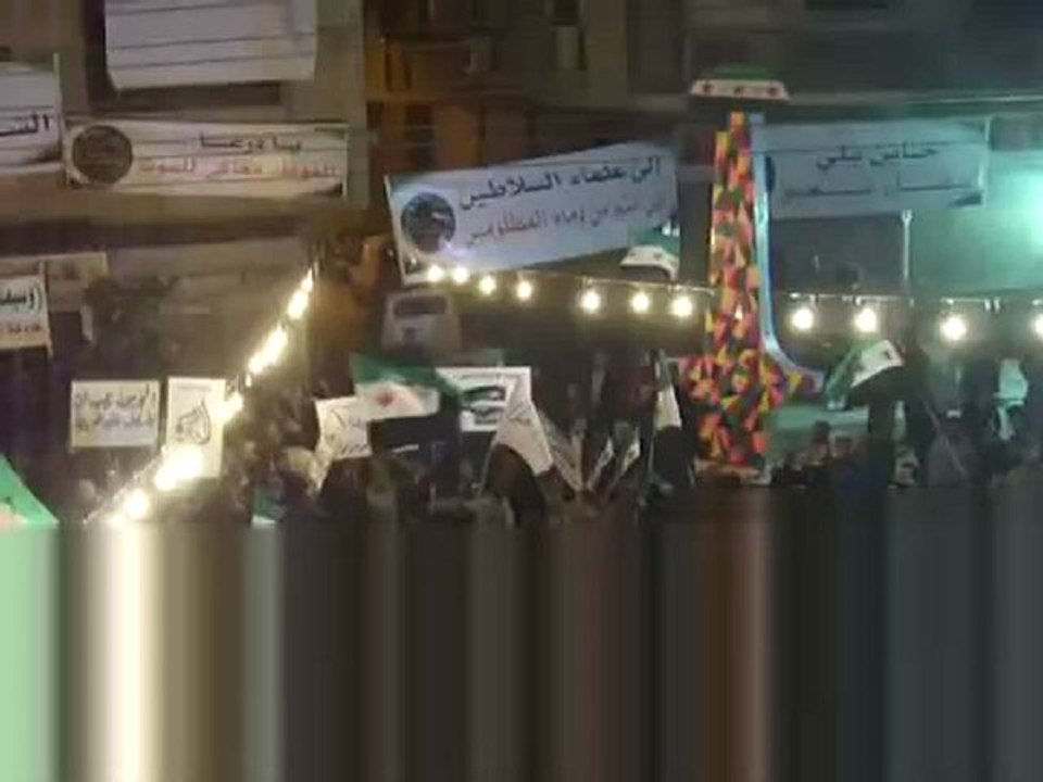 فري برس   غوطة دمشق سقبا أحرار الغوطة في سقبا 18 1 2012 ج2