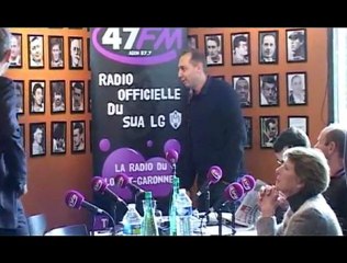 Débat sur la LGV sur 47fm Lot et Garonne