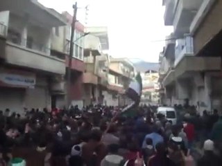 فري برس   مظاهرة أبطال الزبداني 18 1 2012