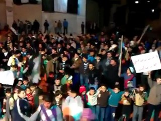 فري برس   حلب   الأتارب    مسائية أربعاء أسير التكبير 18 1 2012 جـ2