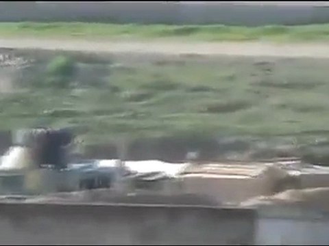 فري برس حماة إعادة الدبابات إلى حماة جسر المزارب 18 1 2012