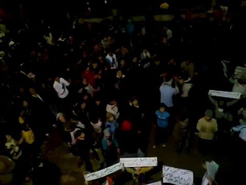 فري برس حماة حي طريق حلب مظاهرة مسائية 18 1 2012 ج2