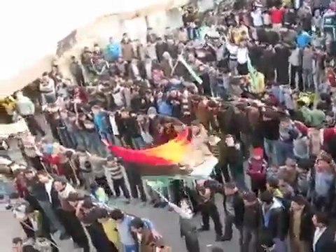 فري برس حماه حلفايا مظاهرة نهارية رائعة 18 1 2011