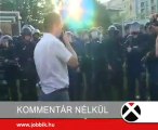 Hongrie 04/06/09 - Arrestation de Gàbor Vona, président du JOBBIK