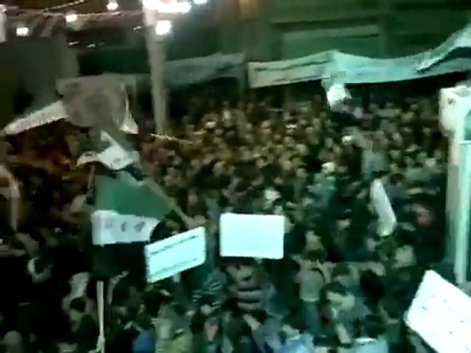 فري برس   ريف دمشق عربين يالله مالنا غيرك يا الله 18 1 2012